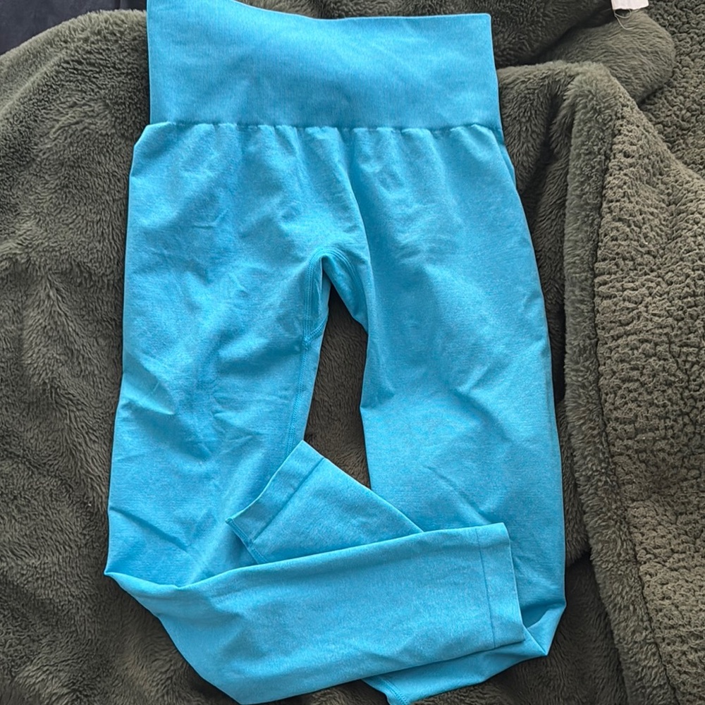 NVGTN Blue High-Rise Leggings